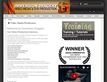Tablet Screenshot of immersionimagery.com